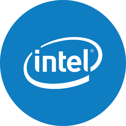 Circle, intel, round icon icon